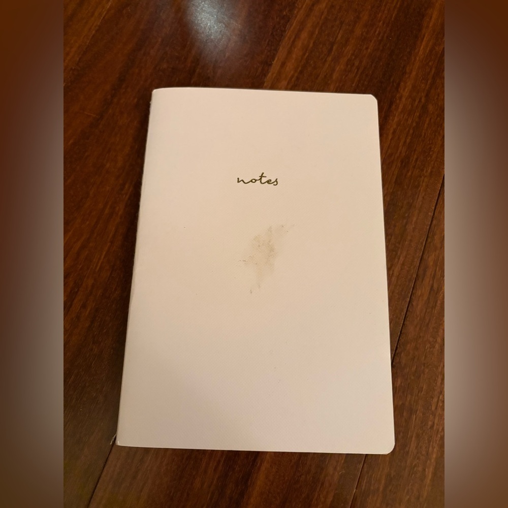 Free with Purchase Indigo Notebook